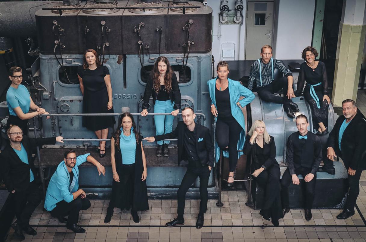 Vokalensemblen VoNo. Foto: Christian Fischer & Josef Sjöblom. 